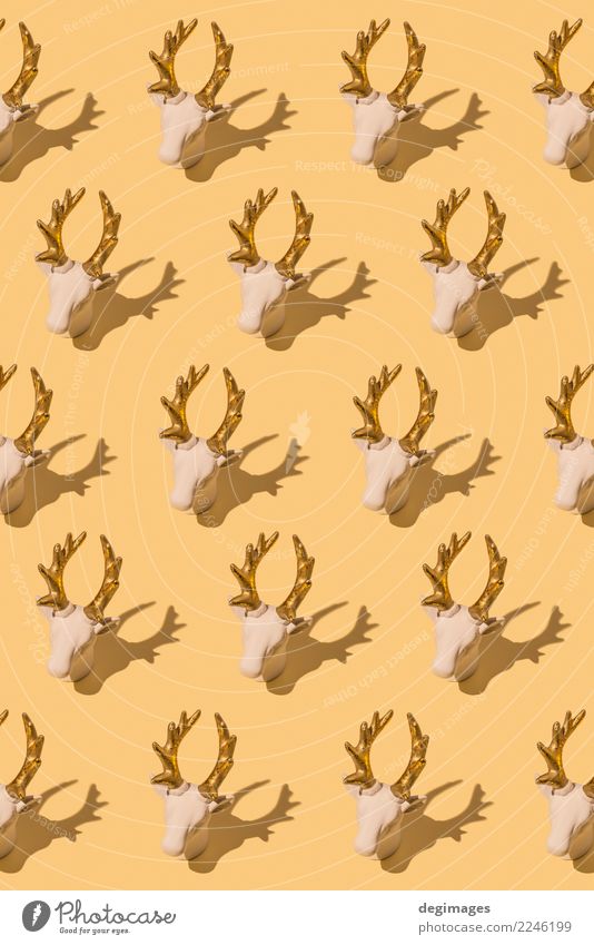 Deer repeated Design Winter Decoration Christmas & Advent Fashion Cloth Ornament Retro Red White Tradition background christmas textile Repeating Nordic