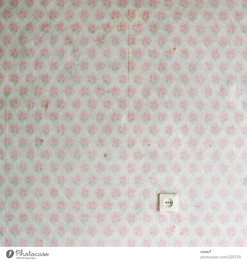 girl's room Decoration Wallpaper Room Ornament Old Uniqueness Kitsch Small Cute Original Retro Pink Peace Arrangement Transience Seventies The eighties