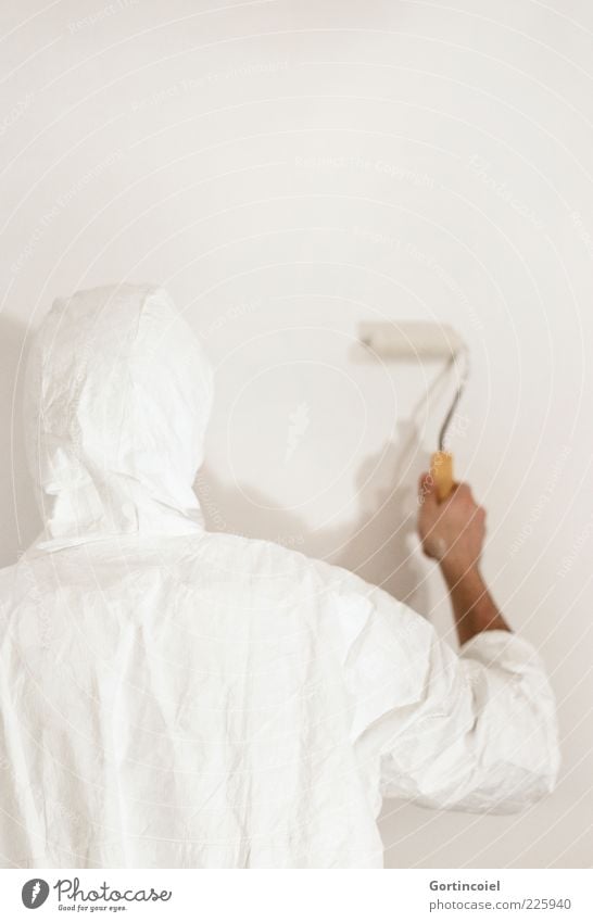 MALERMEISTER Redecorate Wall (barrier) Wall (building) Fresh Bright New White Painting (action, work) Painter color roll painter's suit Protective clothing