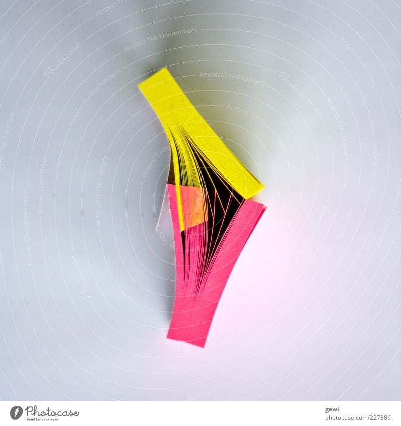 Office Love Design Workplace Yellow Pink Colour photo Interior shot Close-up Experimental Abstract Copy Space left Copy Space right Copy Space top