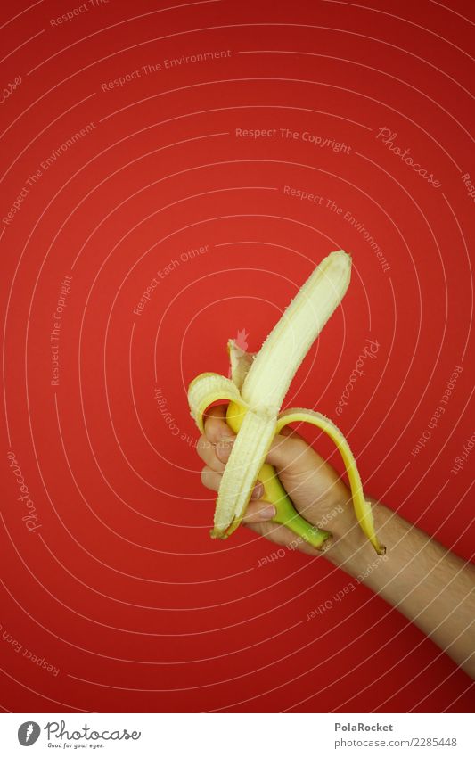#AS# Take a bananaaaaa Fitness Sports Training Eating Red Yellow Banana Hand Stop Sweet Energy Direct Creativity Wonder Fresh Markets Supermarket Milkshake Ice