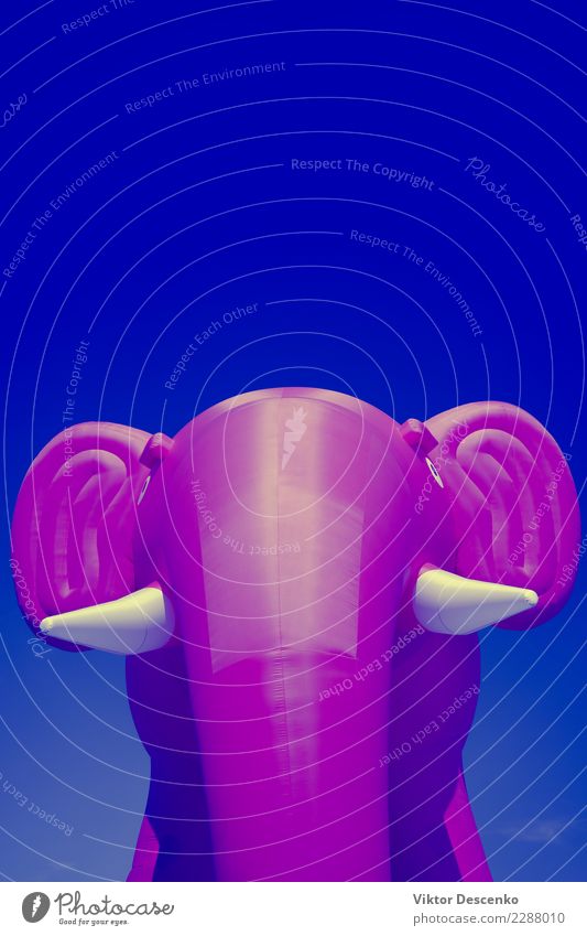 Pink Inflatable Elephant Design Joy Happy Beautiful Life Playing Decoration Feasts & Celebrations Birthday Child Business Art Street Balloon Heart Flying