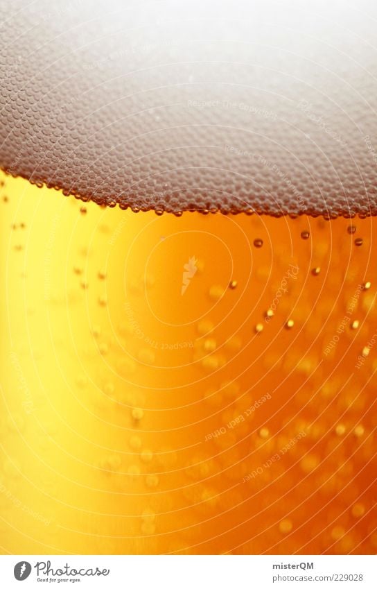 Brewing. Food Beverage Cold drink Alcoholic drinks Beer Beer glass Froth Keg beer Tingle Carbonic acid Bubble White Yellow-gold Intoxicant Delicious