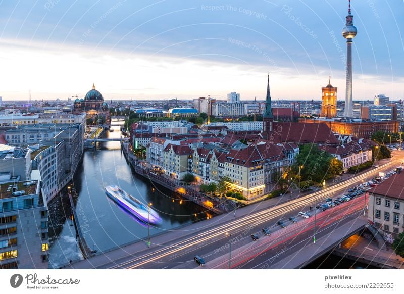 Berlin Luxury Vacation & Travel Tourism Sightseeing City trip Night life River Spree Downtown Berlin Germany Town Capital city House (Residential Structure)