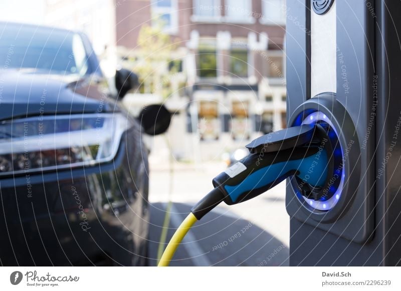 electric car charging station Technology Advancement Future High-tech Energy industry Climate change Transport Means of transport Passenger traffic Motoring Car