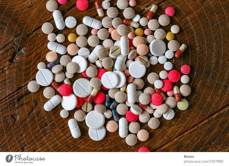 Pills Many Multicoloured Medication The pill recipe Capsule Healthy Healthy Eating Health care Intoxicant Pharmacy antibiotic Addiction Difference Pharmaceutics