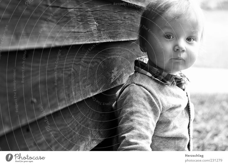 Save our children Child Toddler Head 1 Human being Looking Authentic Beautiful Life Uniqueness Infancy Black & white photo Exterior shot Portrait photograph