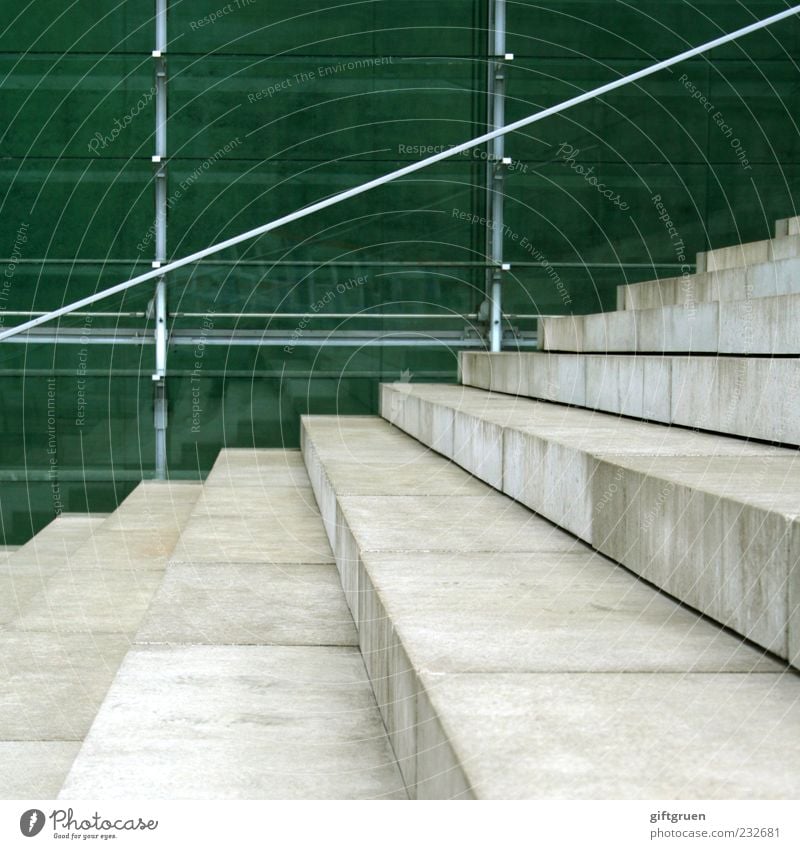 staircase Wall (barrier) Wall (building) Facade Stairs Building Part of a building Handrail Marble Stone Banister Perspective Square Glass Glas facade Pane
