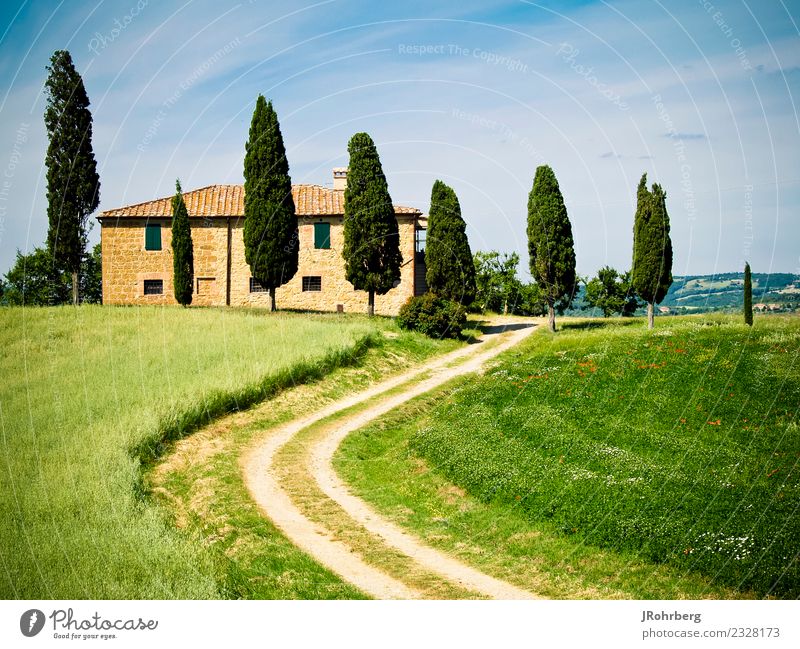 Tuscany Vacation & Travel Tourism Trip Adventure Far-off places Freedom Summer Summer vacation Sun Living or residing House (Residential Structure) Dream house