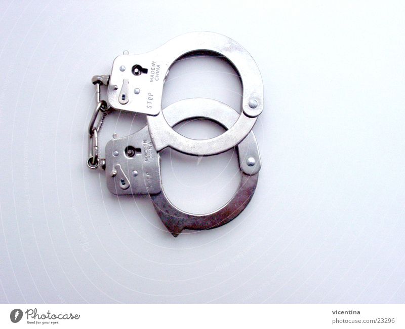 handcuffs Handcuff Isolated Image Criminality Things sextoy Metal Hamburg Eight