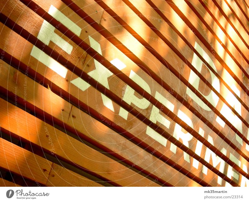 Darwin box Facade Experimental Characters Light Stripe Architecture Wooden board Shadow Line Crazy