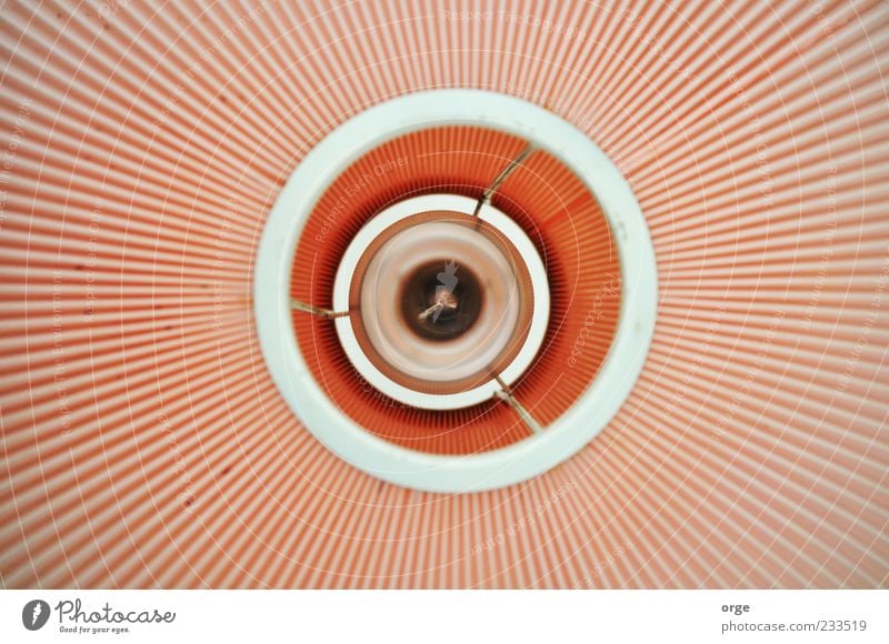One lamp eye Design Lamp Esthetic Beautiful Colour photo Interior shot Close-up Deserted Day Worm's-eye view Central perspective Upward Ceiling light