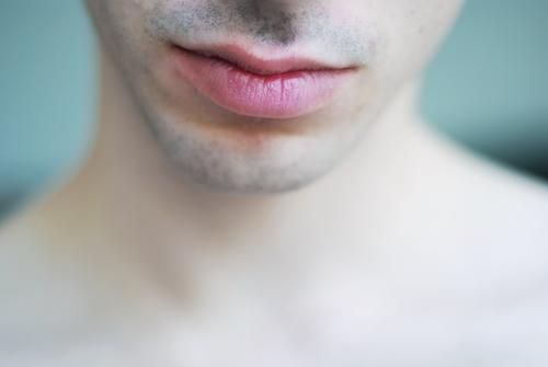sweet kiss. Mouth Lips 1 Human being 18 - 30 years Youth (Young adults) Adults Elegant Uniqueness Modern Beautiful Soft Modest Contentment Colour photo