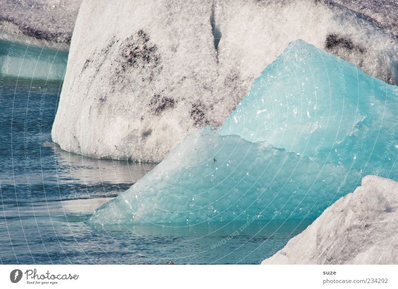 ice peak Environment Nature Elements Water Climate Ice Frost Sharp-edged Cold Natural Point Iceland Glacier ice Light blue Glacial melt Colour photo