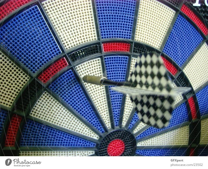 Not always in the black Darts Strike Sports Arrow diamond Target Window pane bullseye Checkered