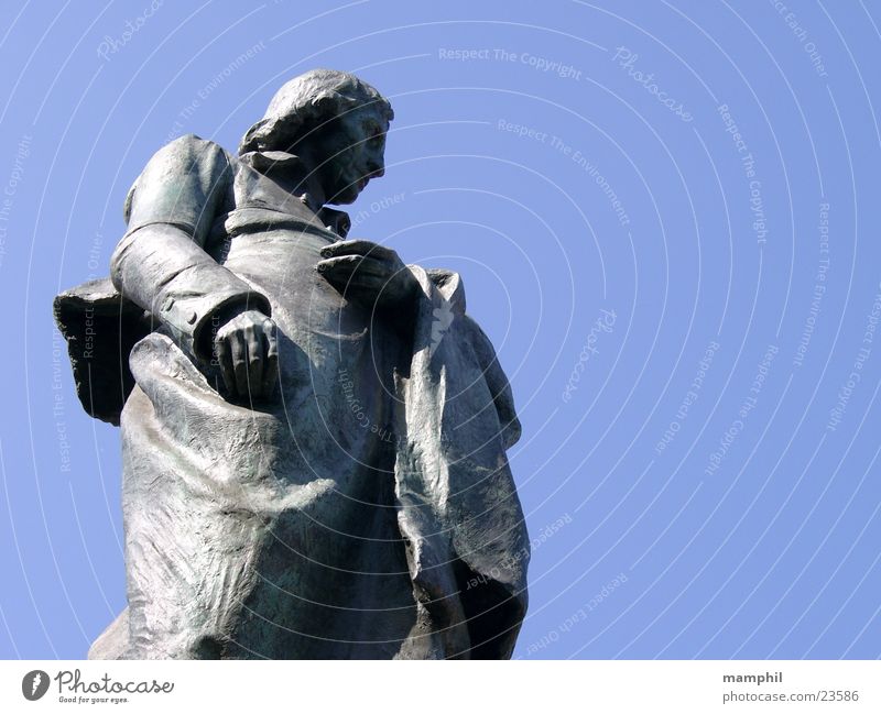 Giuseppe Robecchi Statue Man Milan Italy Human being Blue Sky X