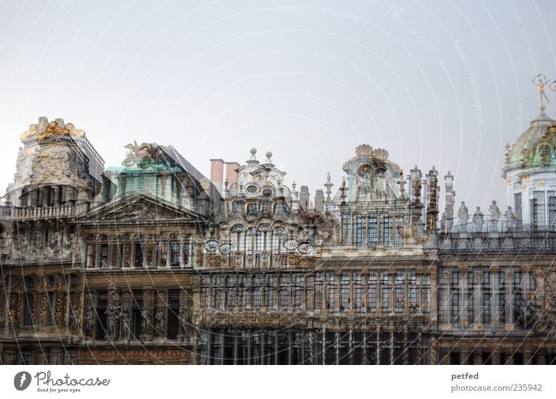 Brussels moves Belgium Europe House (Residential Structure) Tourist Attraction Old Historic Culture Double exposure Historic Buildings Architect Colour photo