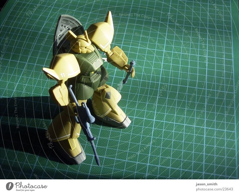mech warrior Toys Warrior Robot Photographic technology gundam on mat