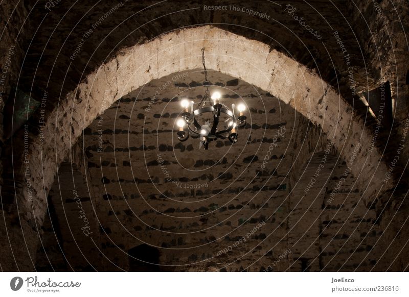 #236816 Wall (barrier) Wall (building) Dark Moody Fear Arch Archway Candlestick Creepy Medieval times Cellar arch Lamp Vaulted arch Middle Colour photo