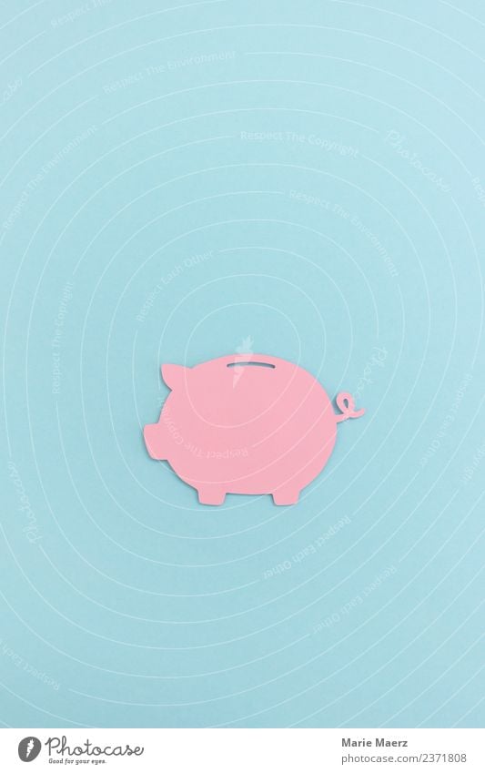 Pink piggy bank Financial Industry Financial institution Save Poverty Simple Cheap Rich Blue Virtuous Safety Disciplined Modest Thrifty Money Nostalgia Trust