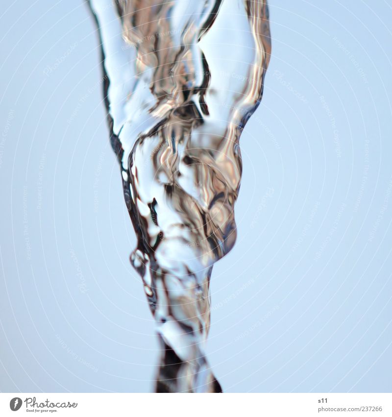 dancing water Drinking water Wet Blue Considerable Flow Transparent Cold Cooling Refreshment Clean Summer Rotation Elegant Fresh Colour photo Multicoloured