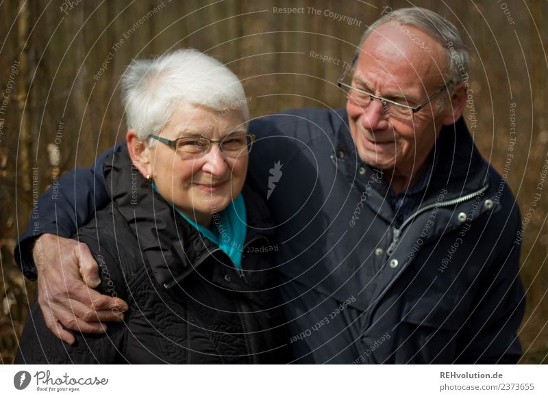 Seniors laughing together outside Lifestyle Leisure and hobbies Human being Masculine Feminine Woman Adults Man Female senior Male senior Grandfather