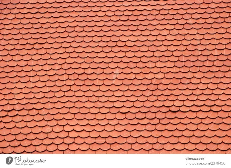 Red roof cover bricks Design House (Residential Structure) Craft (trade) Building Architecture Authentic Modern New Home Tile construction Roofing rooftop Top
