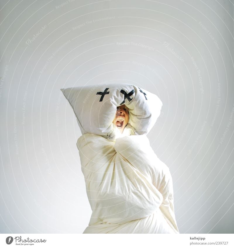 must never cry Human being Masculine Man Adults 1 Stand White Polar Bear Carnival costume Soft Blanket Duvet Pillow Comic Scream Loud Endangered species Threat