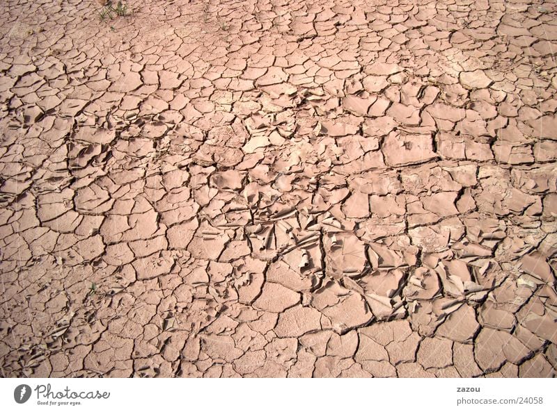 Dried earth Mud Drought Background picture Dry Earth Floor covering Macro (Extreme close-up)
