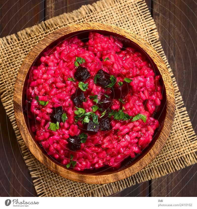 Beetroot Risotto Vegetable Nutrition Vegetarian diet Healthy food risotto Rice beetroot roasted Home-made Creamy puree mashed Italian arborio seasonal fall