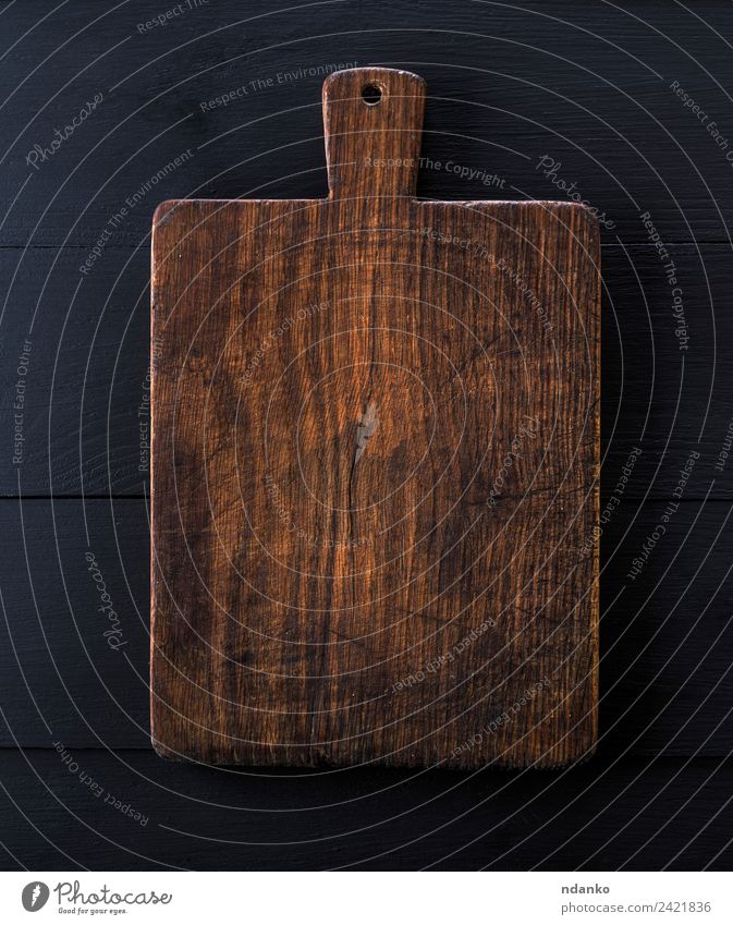 brown wooden kitchen cutting board - a Royalty Free Stock Photo from  Photocase