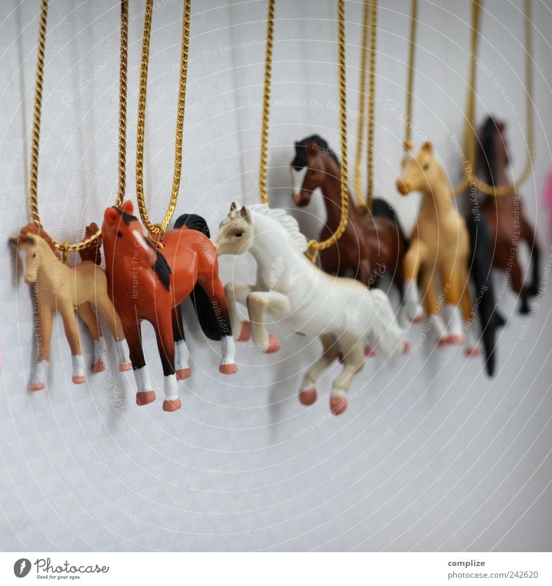 girls chain Style Design Beautiful Infancy Accessory Jewellery Animal Horse Group of animals To swing Bangs Colour photo
