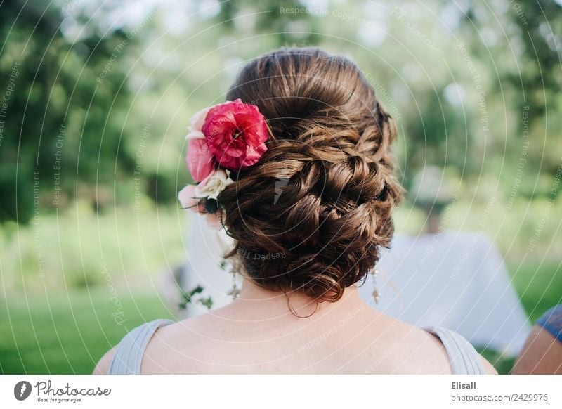 Wedding hairstyle - a Royalty Free Stock Photo from Photocase