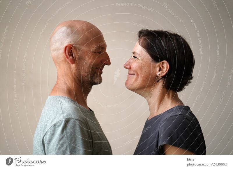 Friendship is Woman Man Portrait photograph Couple Adults