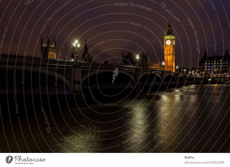 Westminster Bridge Vacation & Travel Tourism Sightseeing City trip Economy Architecture Environment Landscape Water River bank London England Great Britain Town