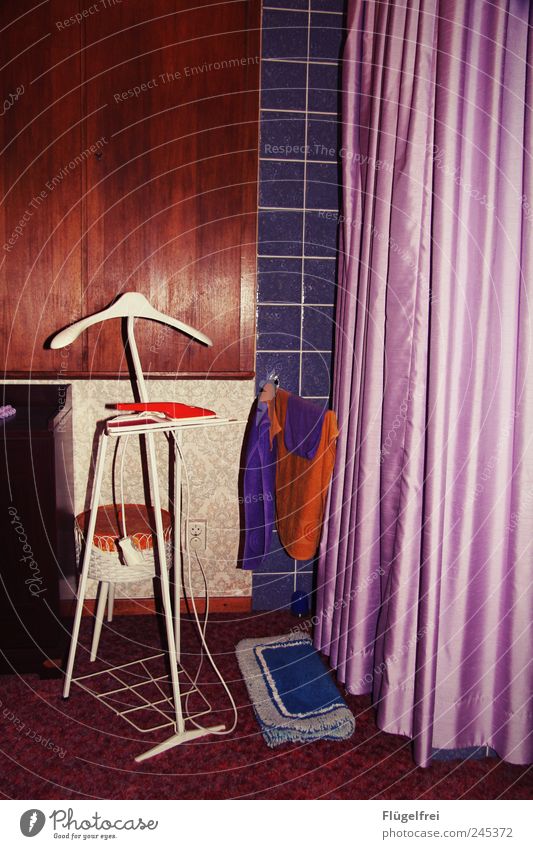 retromantic Clothing Old Retro Retro trash Vintage Drape Satin Bedroom Multicoloured Violet dumb servant Contrast Pillar Hanger Floor cloth Towel Tile Carpet