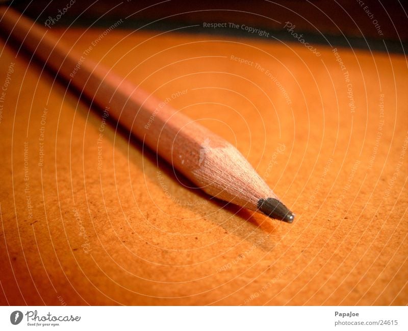 pencil Pen Close-up Table Pencil Write Macro (Extreme close-up) Detail