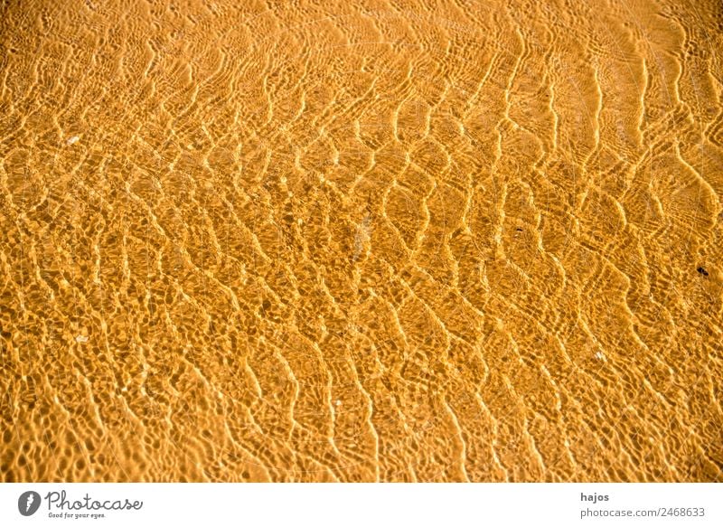 Sun reflexes in the shallow waters of the sea Swimming pool Summer Beach Nature Sand Ocean Pure Tourism sun reflexes reflections Water Flat Pattern rasp