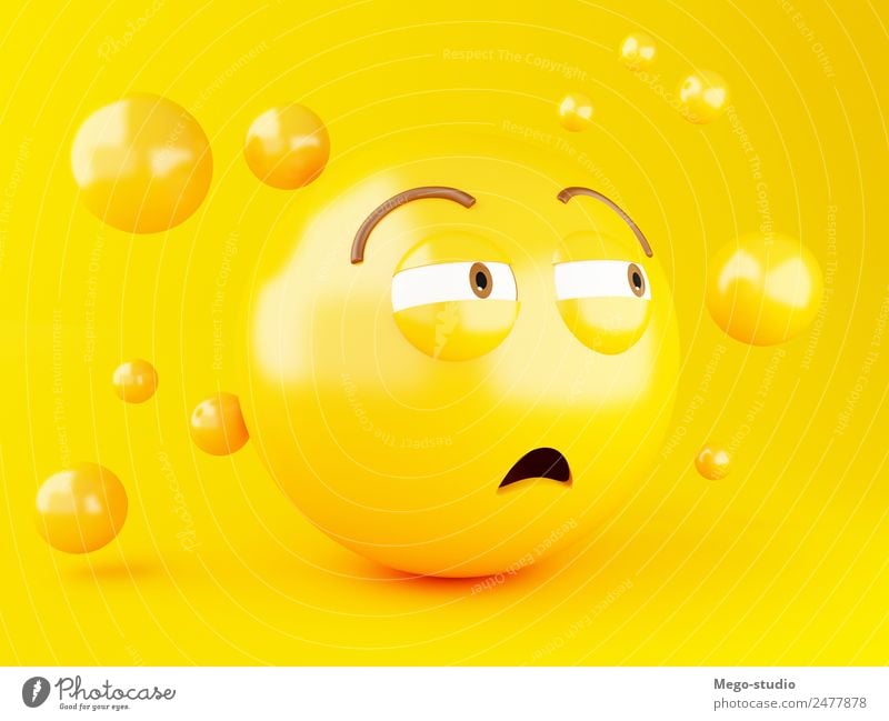 3d Emoji. Social media concept. Design Joy Happy Face Friendship Mouth Glittering Smiling Laughter Happiness Funny Cute Yellow Emotions Smiley Expression