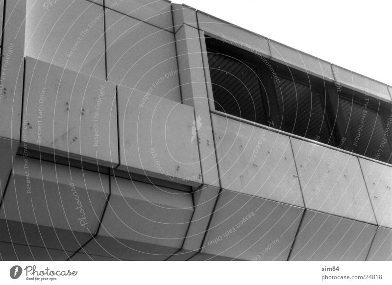 gopher Building Window Architecture Black & white photo Modern