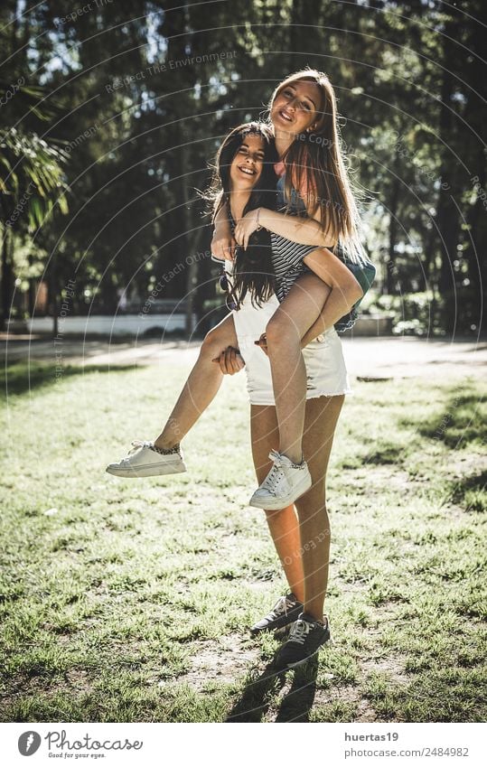 Lesbian Couple Together Beautiful Human being Homosexual Young man Youth (Young adults) Woman Adults Body 2 13 - 18 years Nature Plant Park Fashion Love Modern