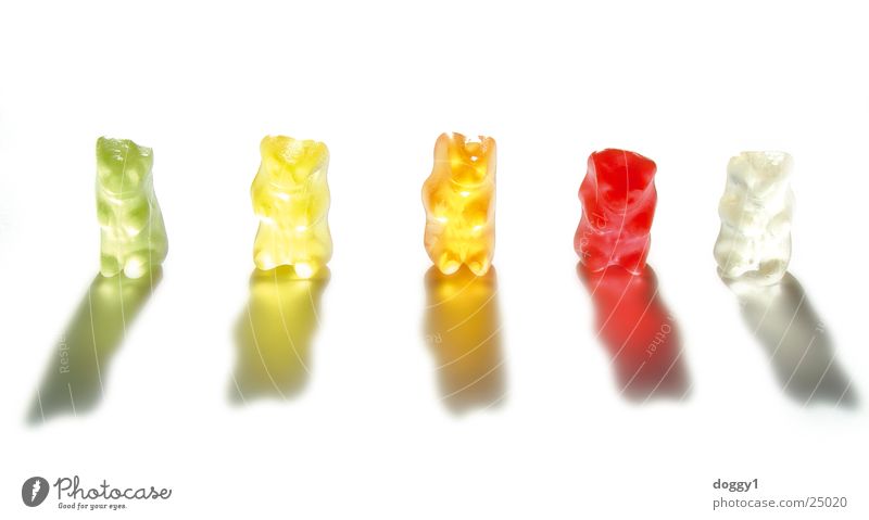 In the line of fire Rubber Sweet Soft Light Bear Colour Multicoloured