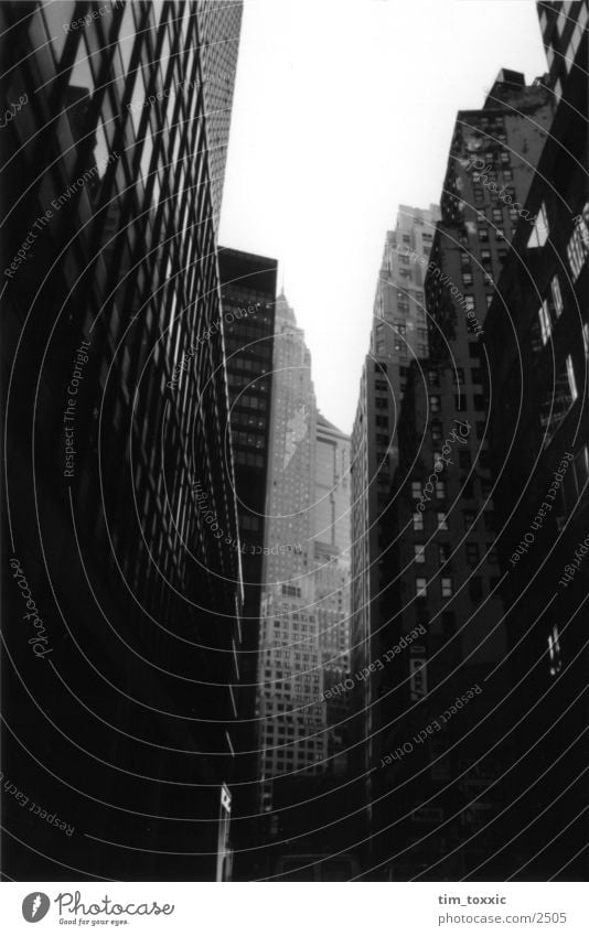 new_york.00 New York City Manhattan Town Wall Street House (Residential Structure) Dark USA