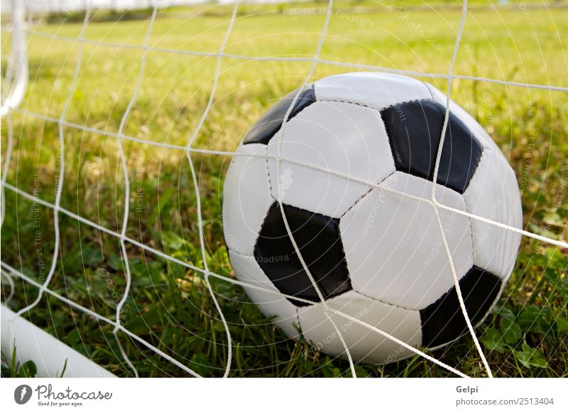 Soccer ball Playing Camping Club Disco Sports Success Earth Grass Net Green Black Competition champion Championship cup equipment euro European field fifa