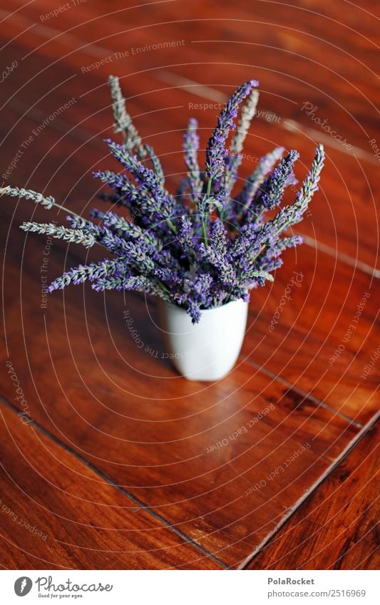 #A# Lavender on the table Nature Esthetic Lavande harvest Vase Flower Violet France Provence Decoration Blossom Colour photo Subdued colour Interior shot
