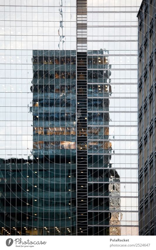 #A# Mirrors Art Esthetic Facade Cladding Green facade Reflection Glass Glas facade High-rise High-rise facade Canada Montreal City Business Business District