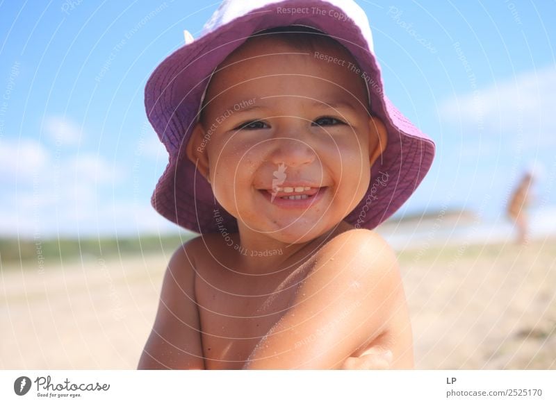 show me your teeth Joy Wellness Life Harmonious Well-being Contentment Senses Leisure and hobbies Playing Summer Summer vacation Sun Sunbathing Beach Parenting