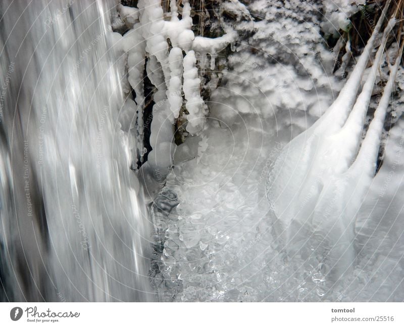 ice water White Force Bubbling Whirlpool Fresh Ice Water Snow Clarity