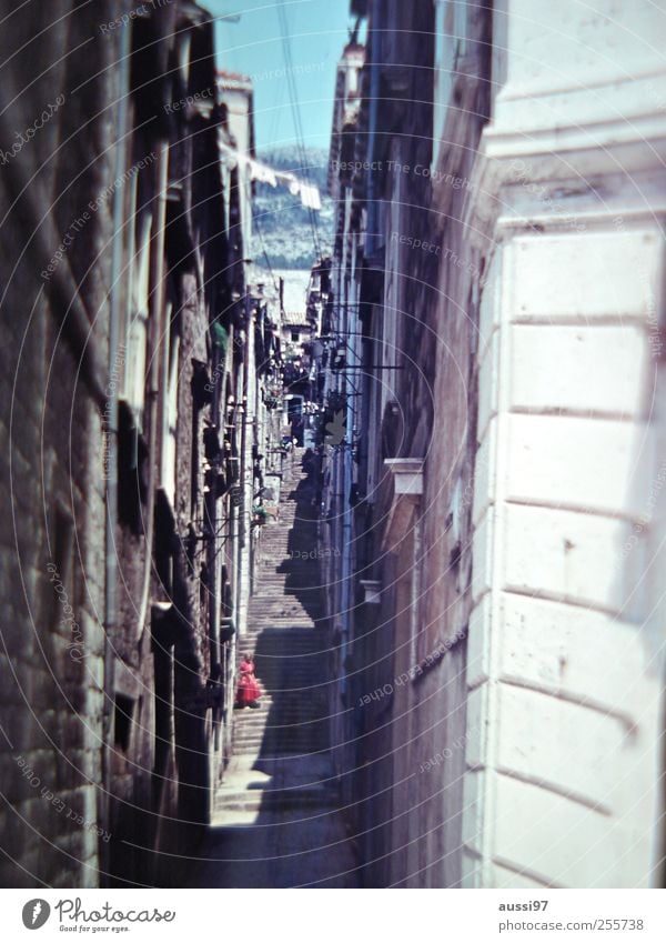 Streets of your town Blur Narrow Alley Italy Old town Vacation & Travel Lady Inspection Dress To go for a walk