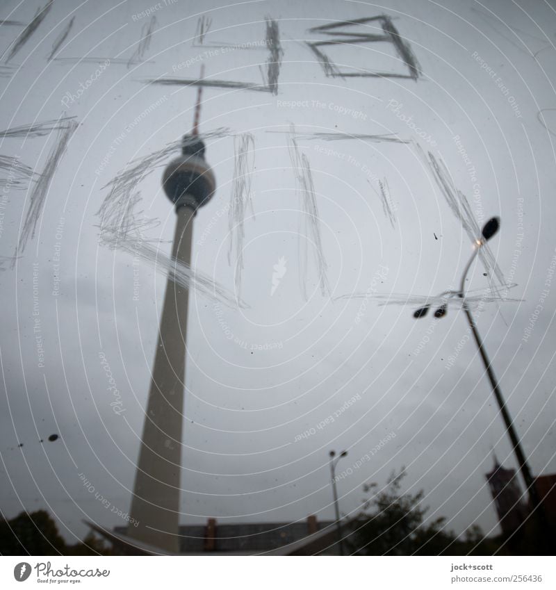 It's not what it looks like! (darling of Jungs™) Sky Downtown Berlin Capital city Tourist Attraction Landmark Berlin TV Tower Characters Large Tall Long